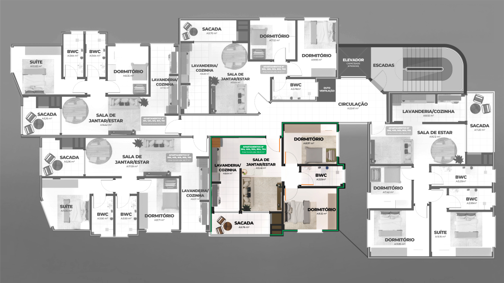 Apartamento 704 – Edifício ELOI PEDRO BREDA