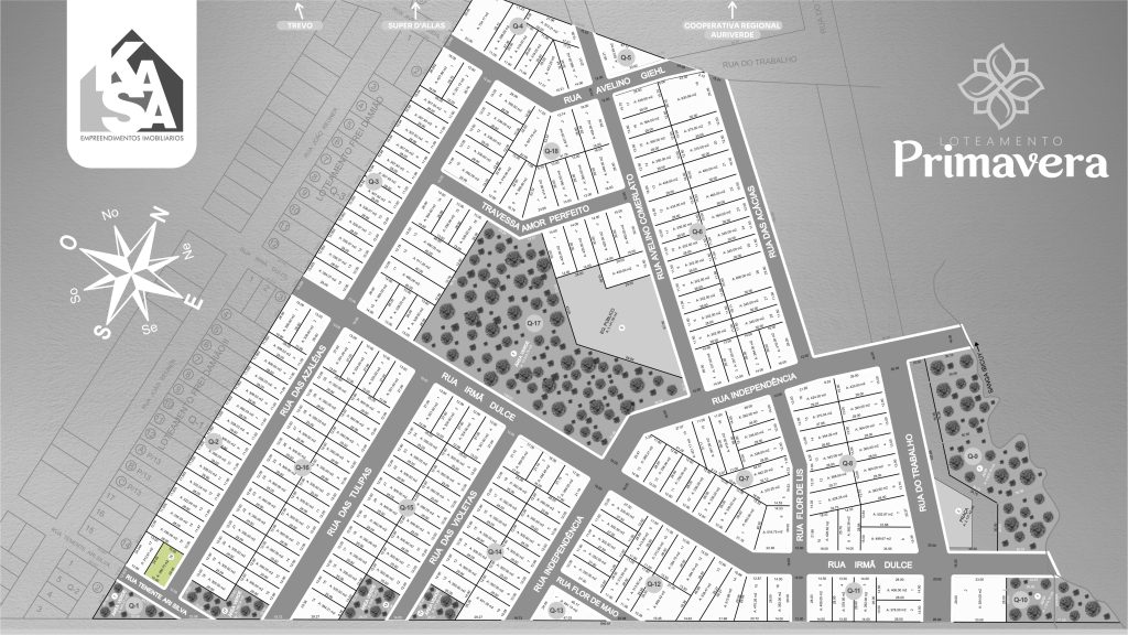 Terreno Q2 LOTE 17 Loteamento Primavera