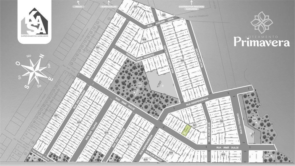 Terreno Q7 LOTE 9 Loteamento Primavera