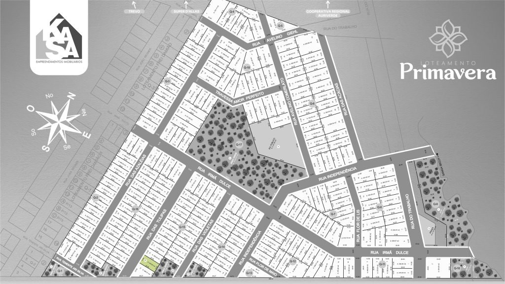 Terreno Q15 LOTE 15 Loteamento Primavera